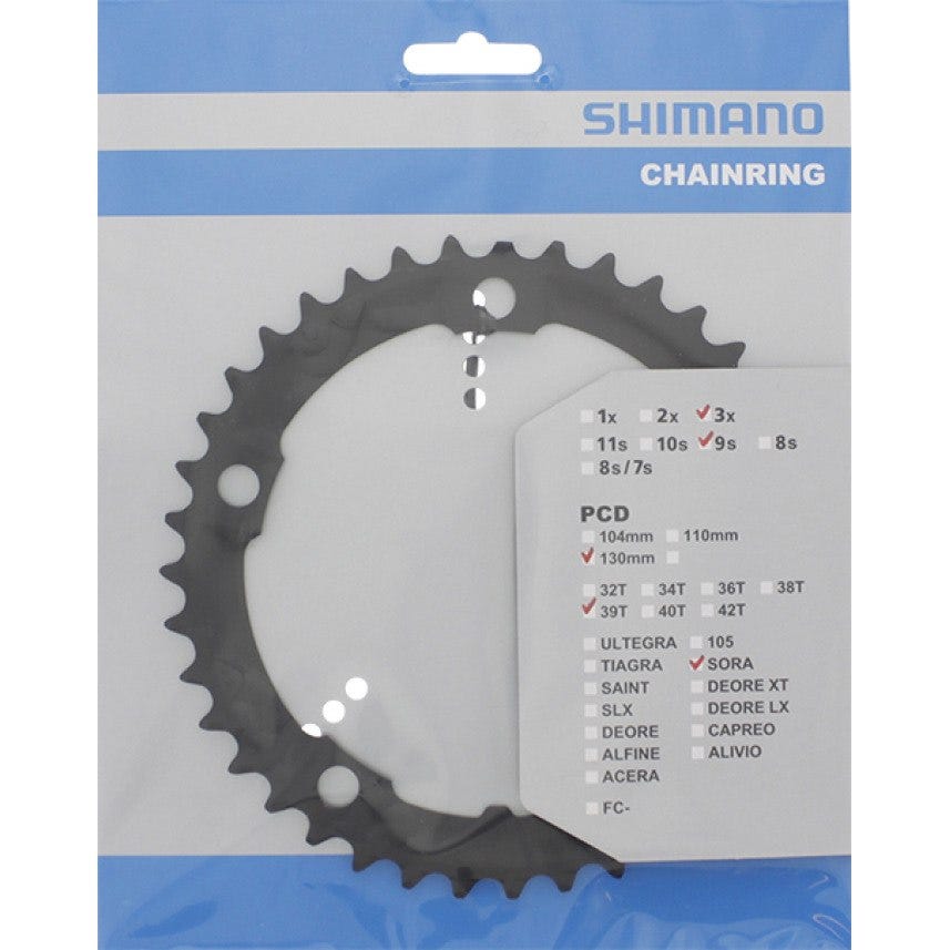Shimano Sora FC-3503 39T-D Chainring For Triple Crankset