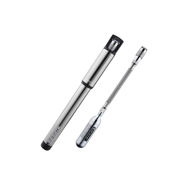 Birzman Infinite Apogee Road CO2 Hybrid Minipump Silver