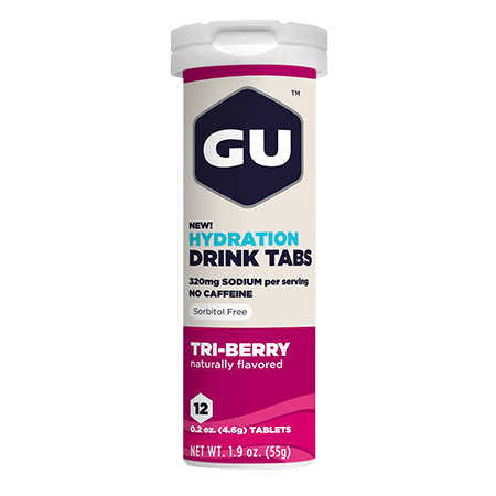 GU Tri Berry Hydration Tablets 56g