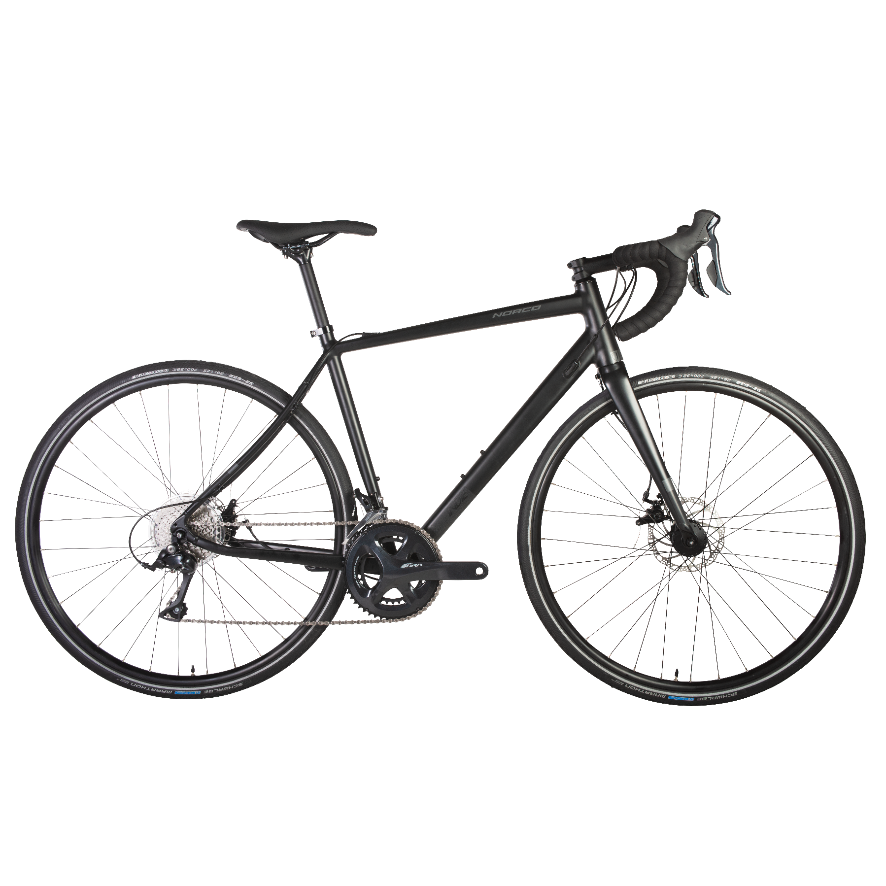 Norco Indie Drop Bar Road Bike Black