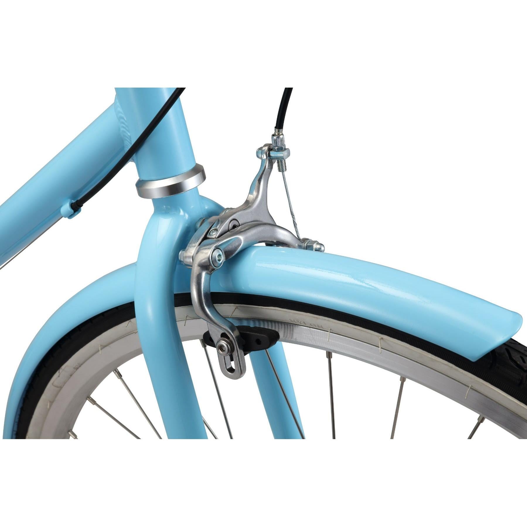 Pedal Uptown DLX Vintage Cruiser Bike Light Blue