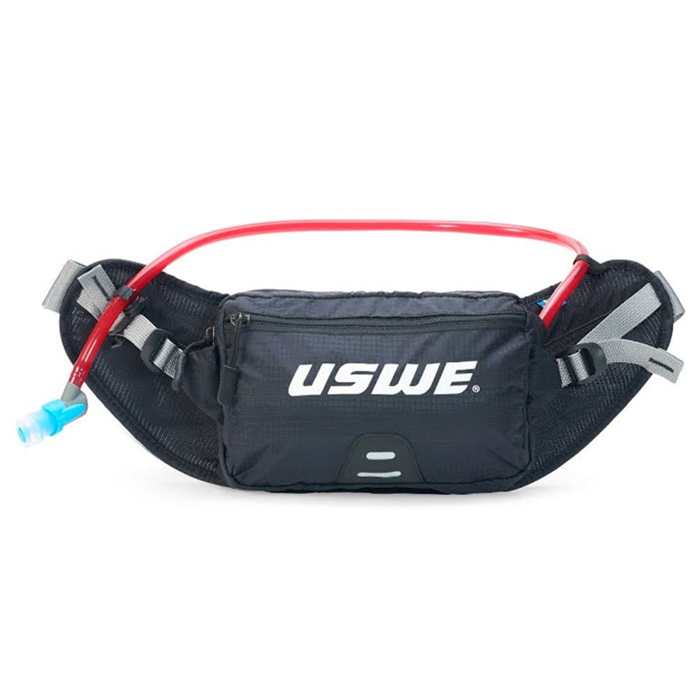 USWE 21 Zulo 2 Waist Belt Hydration Pack 1.0L Black