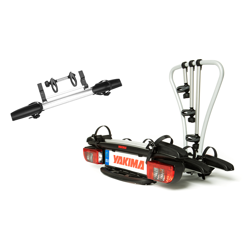 Yakima JustClick 3 Car Rack & JustClick +1 Bundle