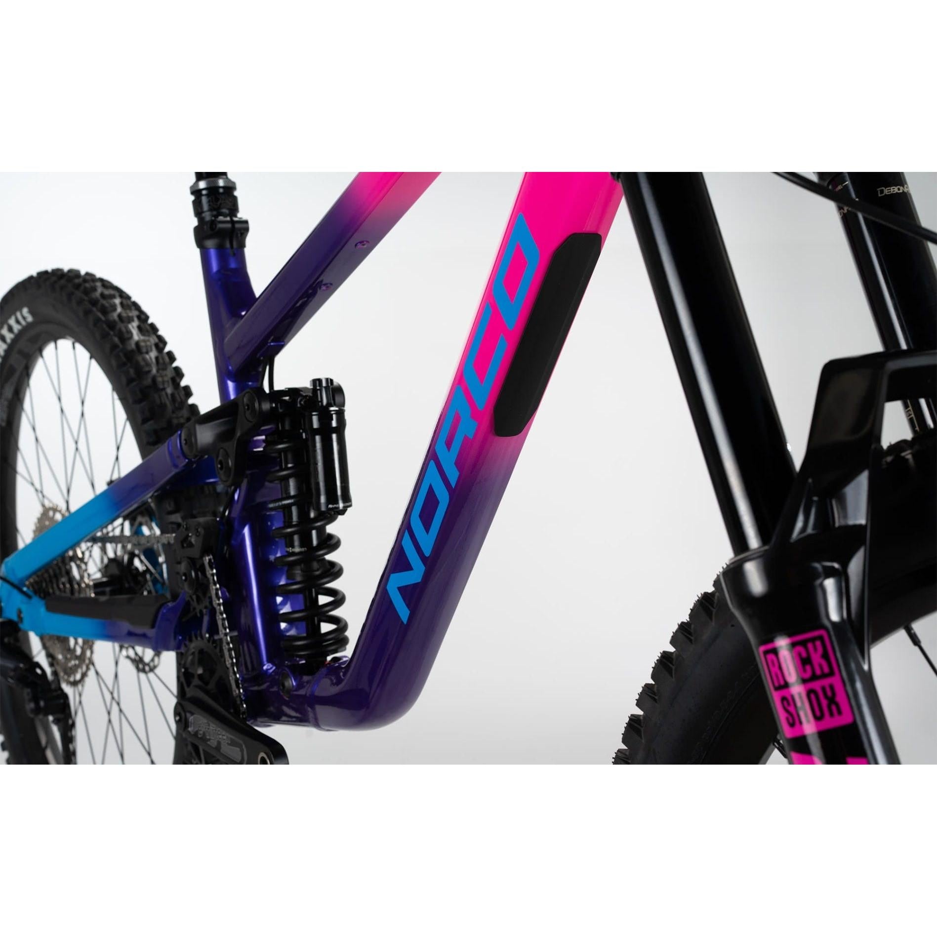 Norco Shore A2 Mountain Bike Purple Pink/Blue