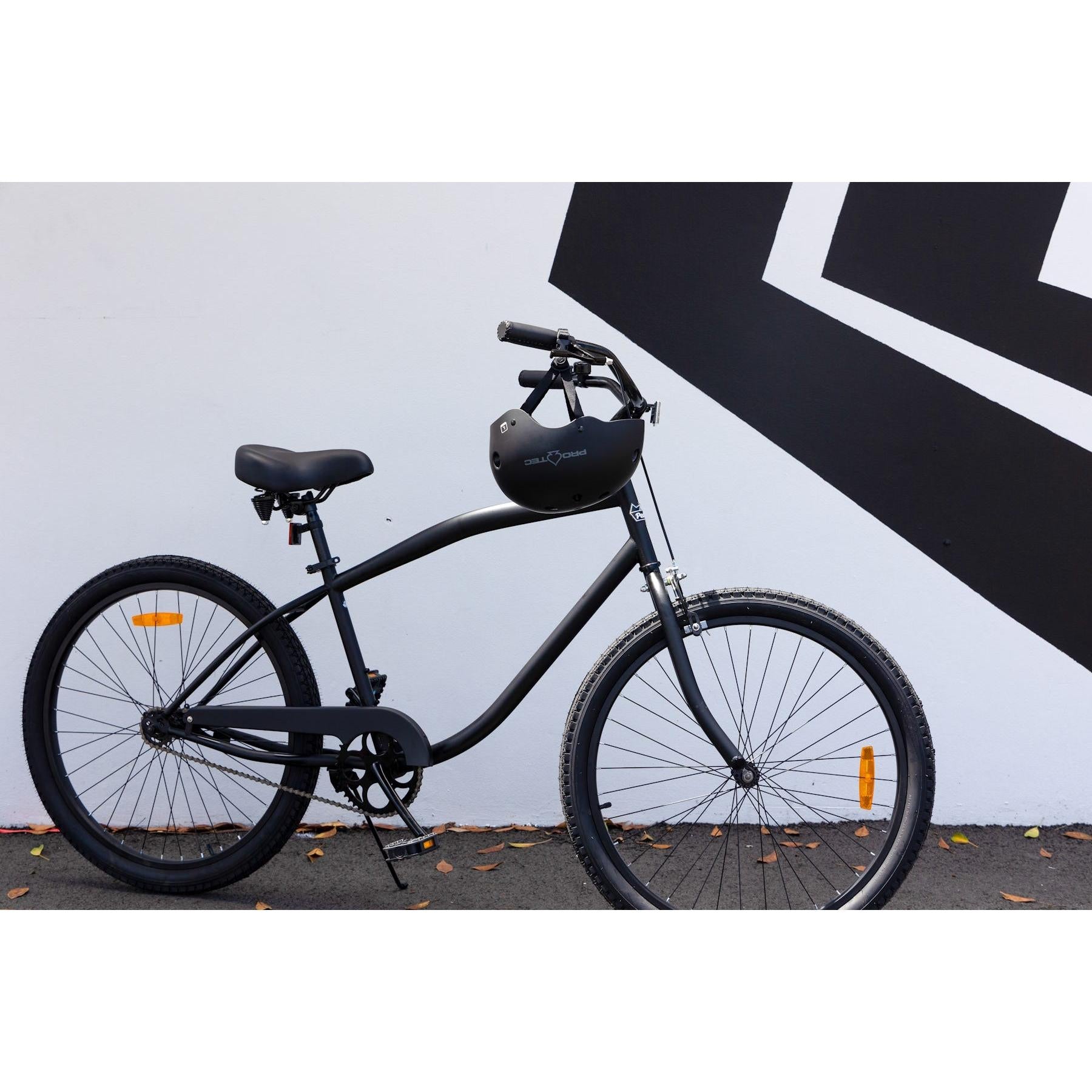 Pedal Copacabana Cruiser Bike Matt Black