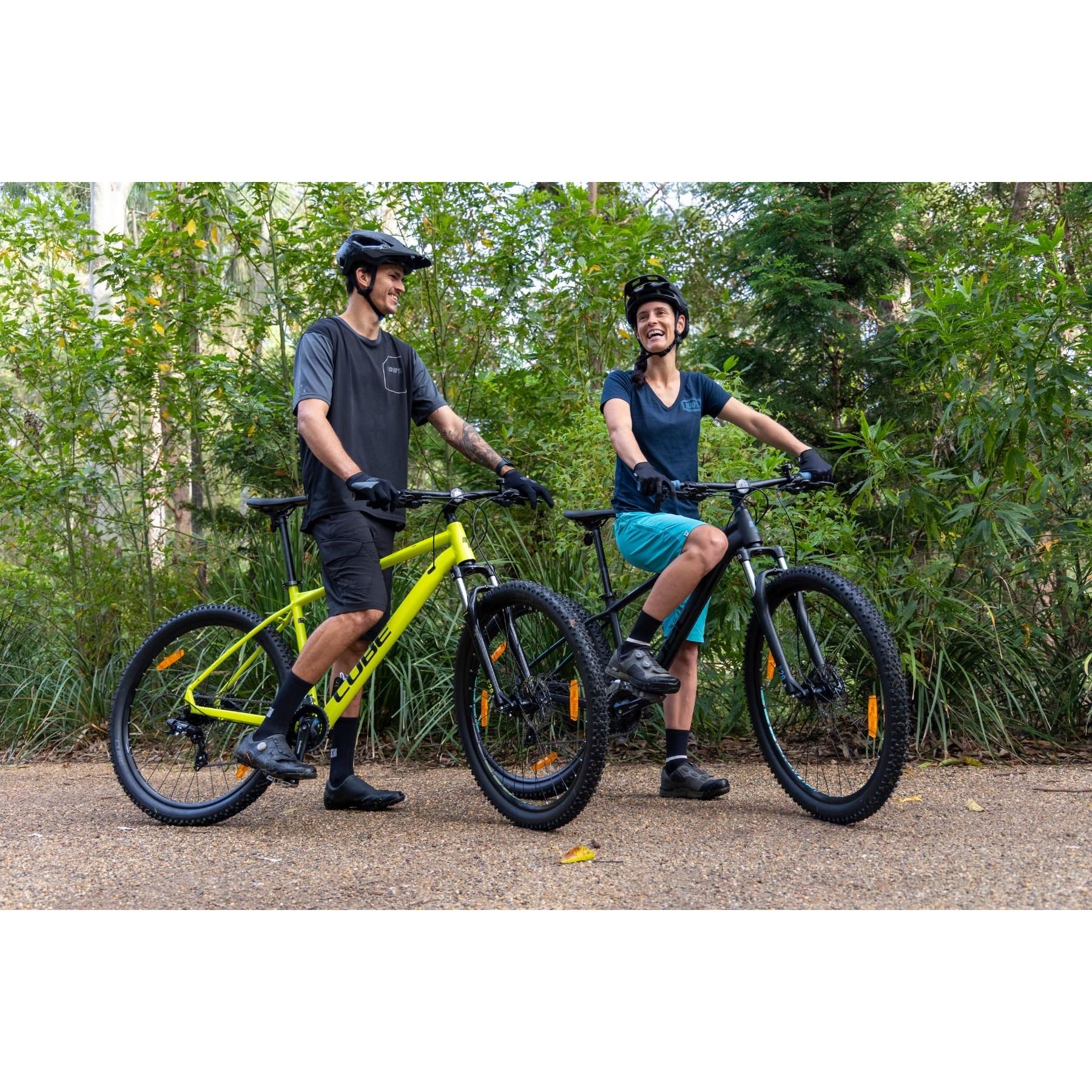 Cube Aim Hardtail Mountain Bike Green Moss