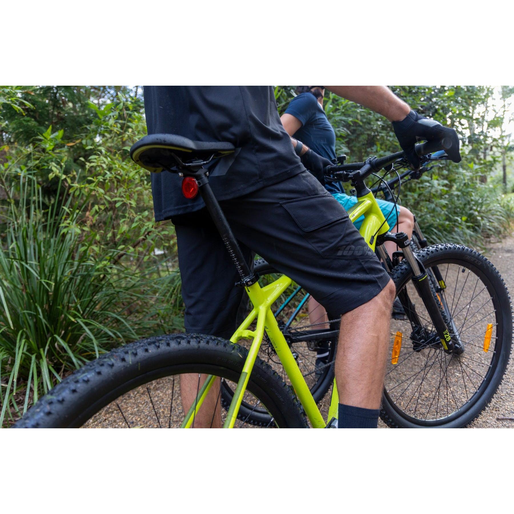 100% Ridecamp Shorts - No Liner Black