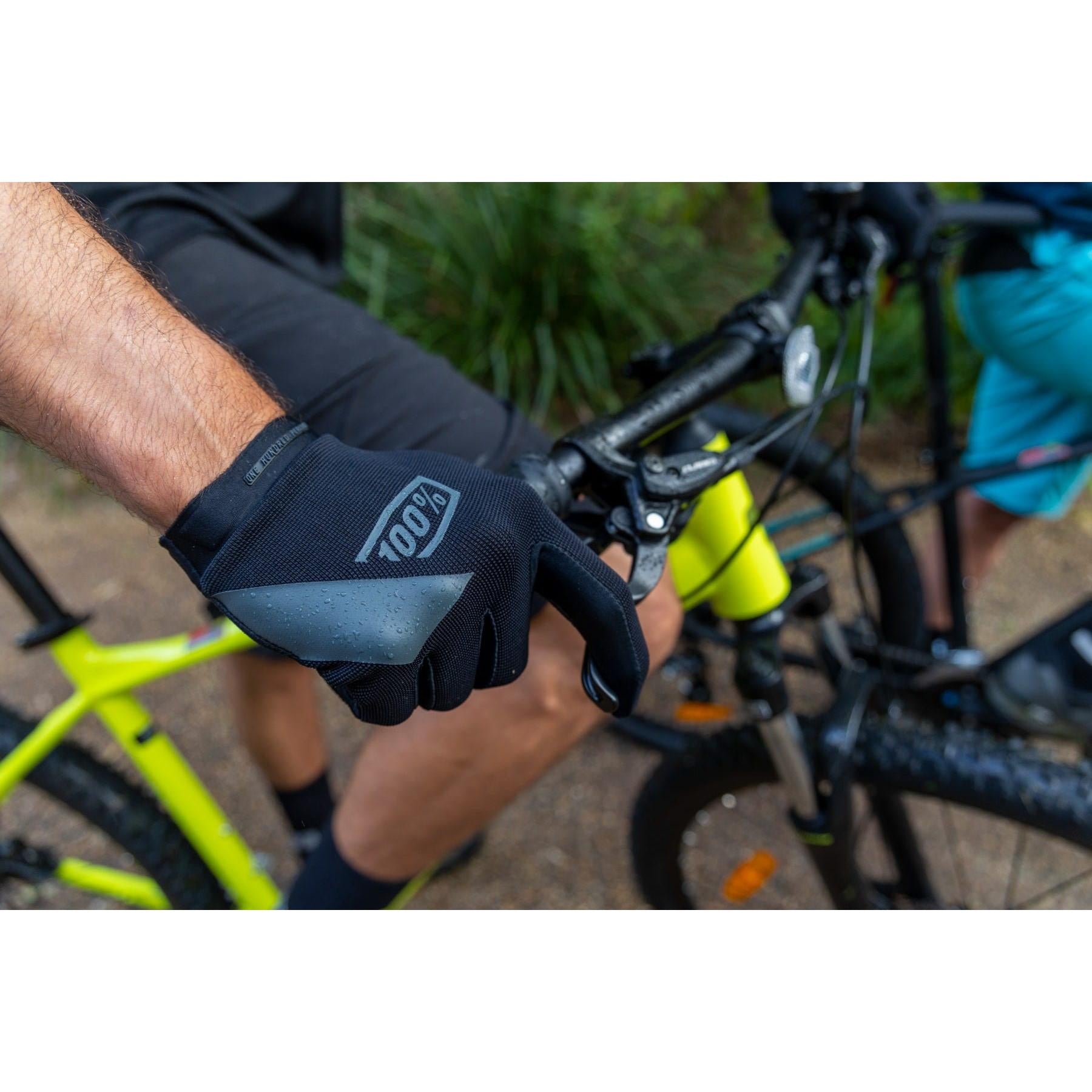 100% Ridecamp Gloves Black