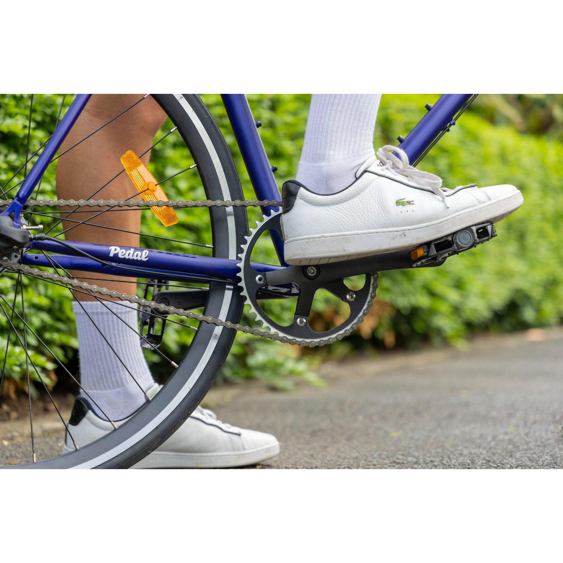 Pedal Messenger 3 Berlin Flat Bar Road Bike Midnight Blue