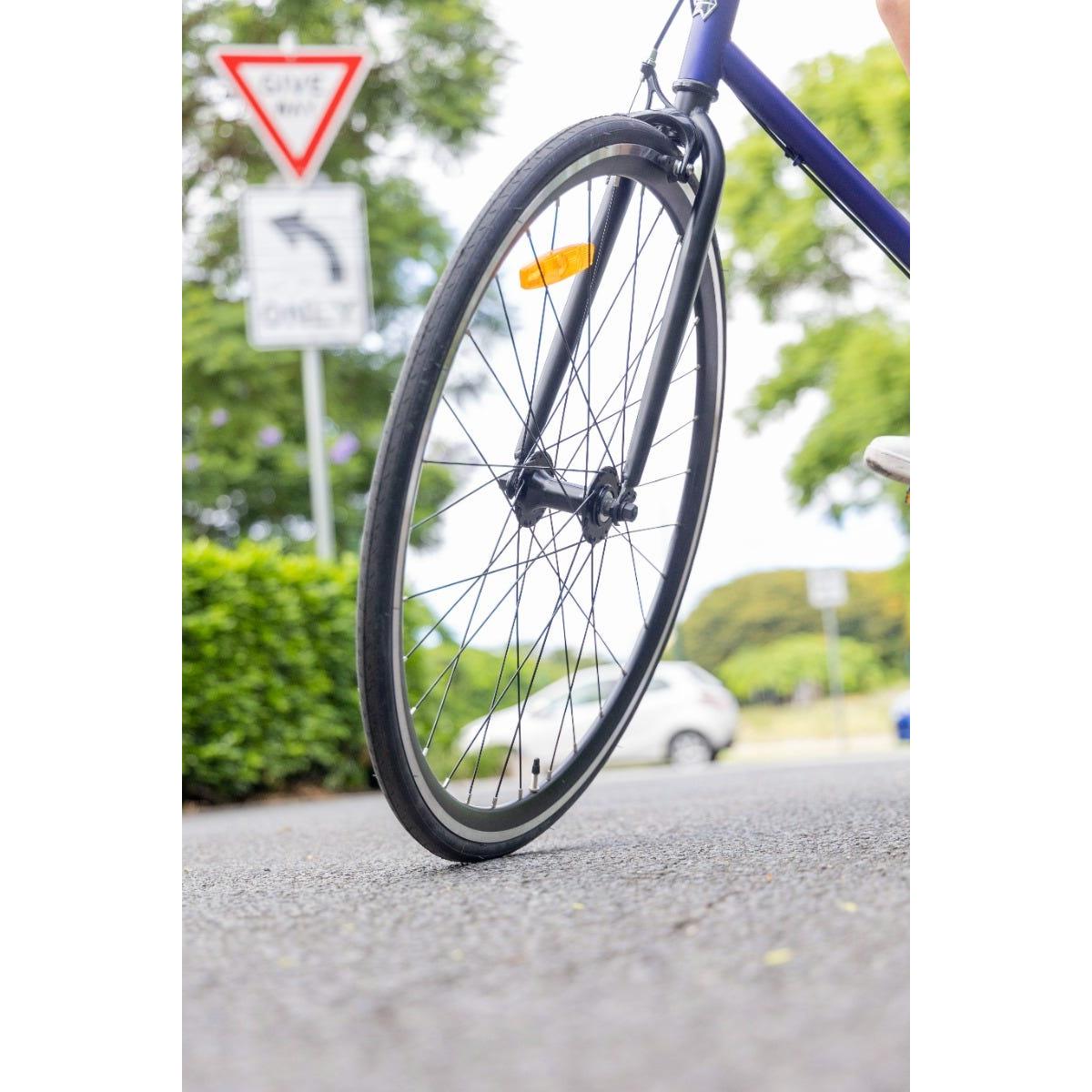 Pedal Messenger 3 Berlin Flat Bar Road Bike Midnight Blue