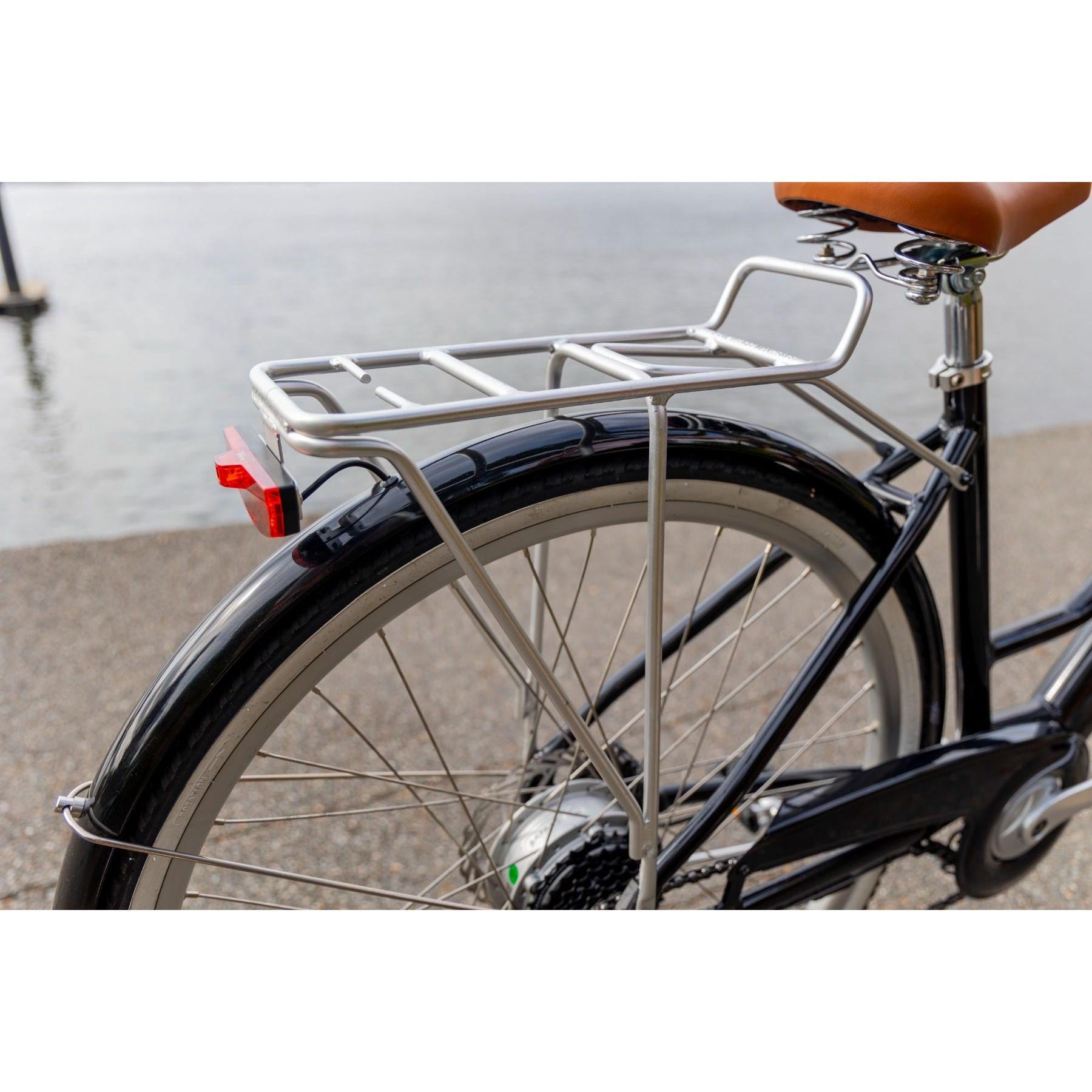 Pedal Uptown ELC V2 Electric Vintage Cruiser Bike Black