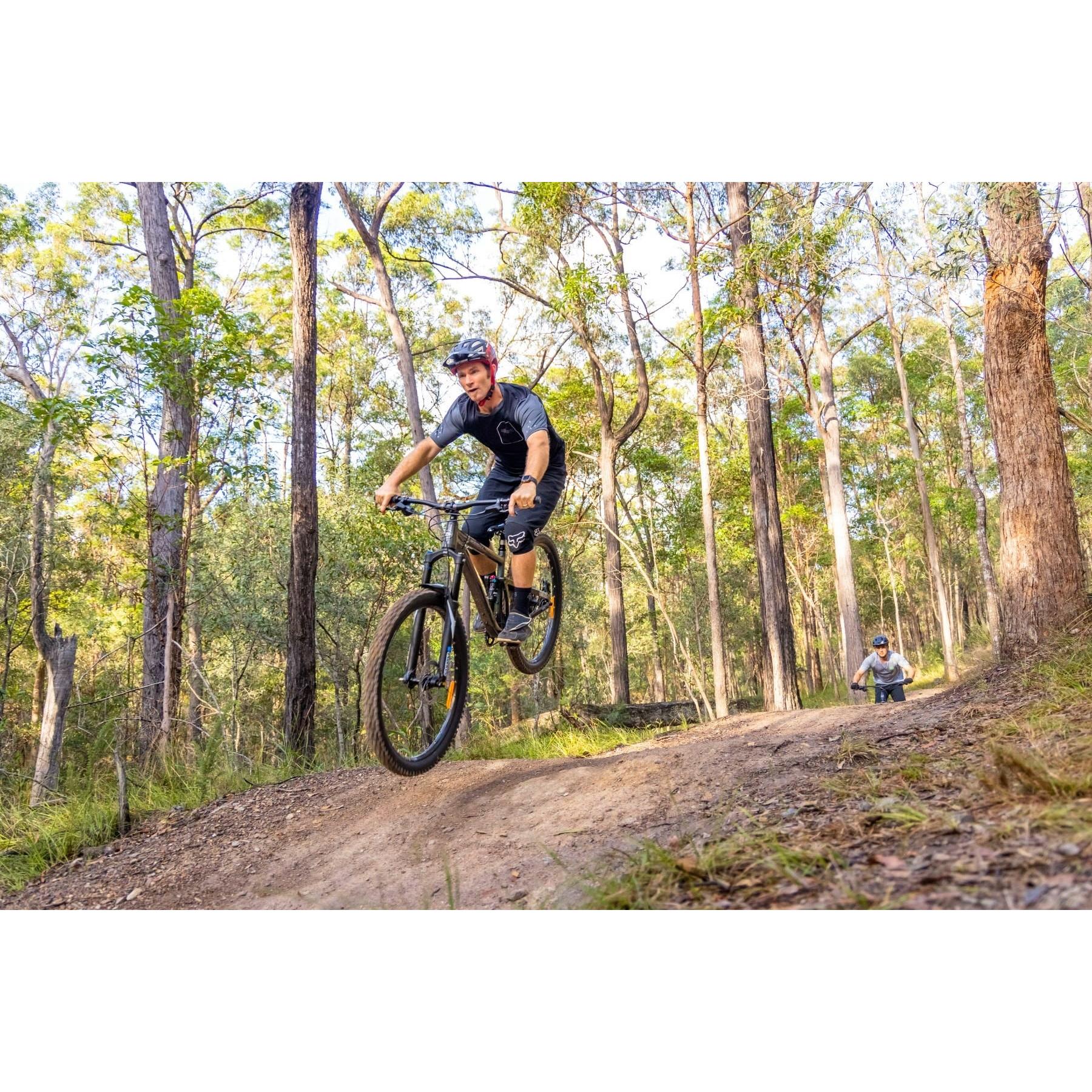 Silverback Slider MS Full Suspension Mountain Bike Rainbow Silver