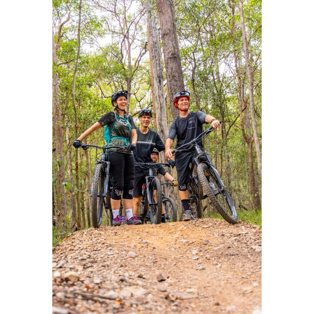 100% Ridecamp Short Sleeve Jersey Charcoal/Black