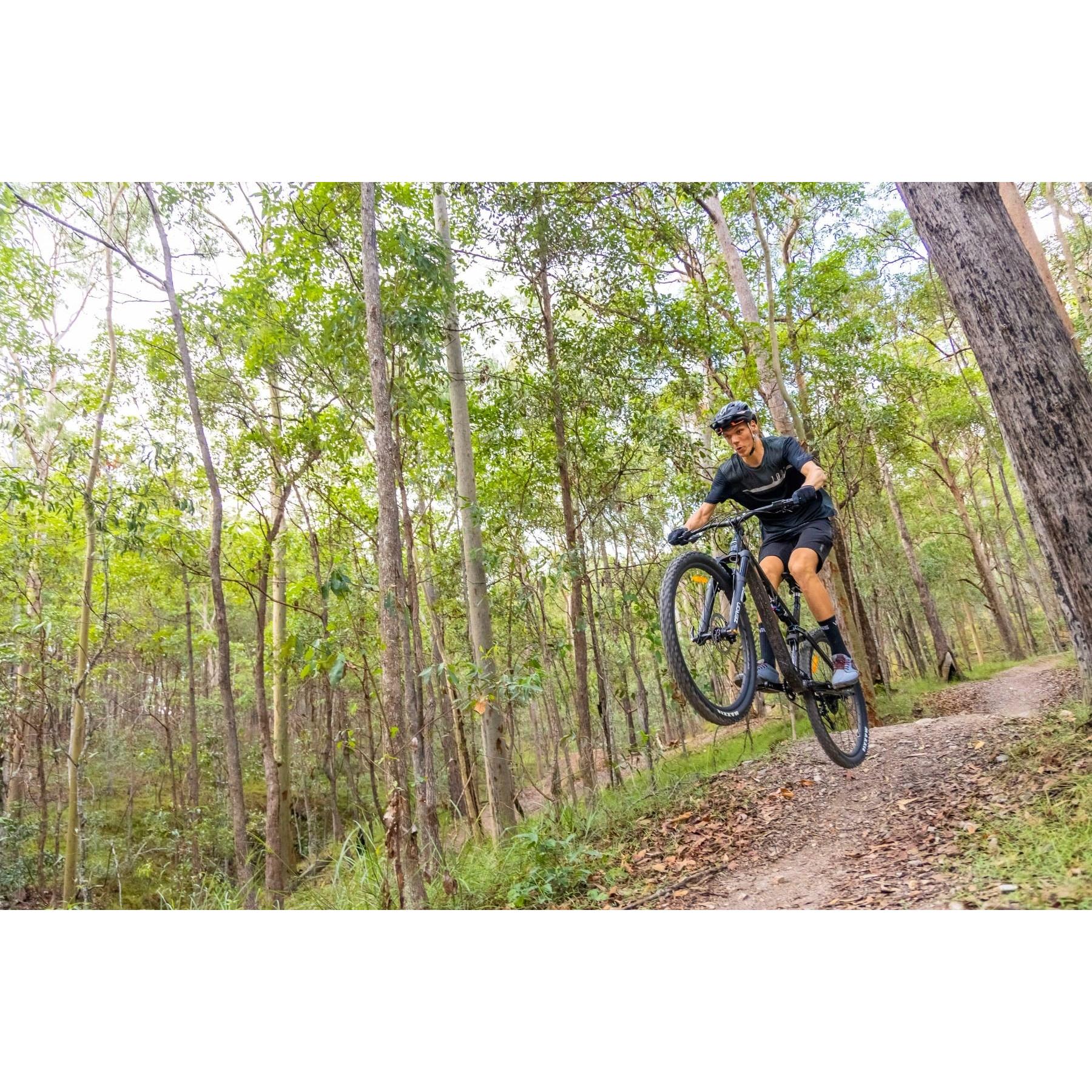 Silverback Stratos AL Elite MS Dual Suspension Mountain Bike Rainbow Grey/Silver
