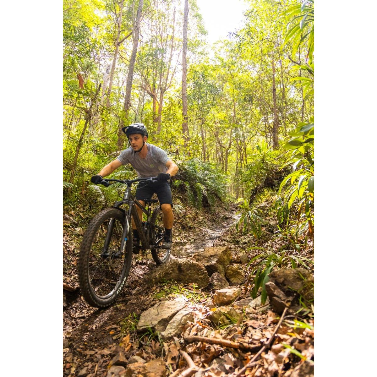 Silverback Slider MS Full Suspension Mountain Bike Rainbow Silver