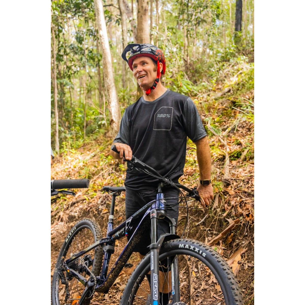 Silverback Stratos AL Comp MS Dual Suspension Mountain Bike Grey/Blue