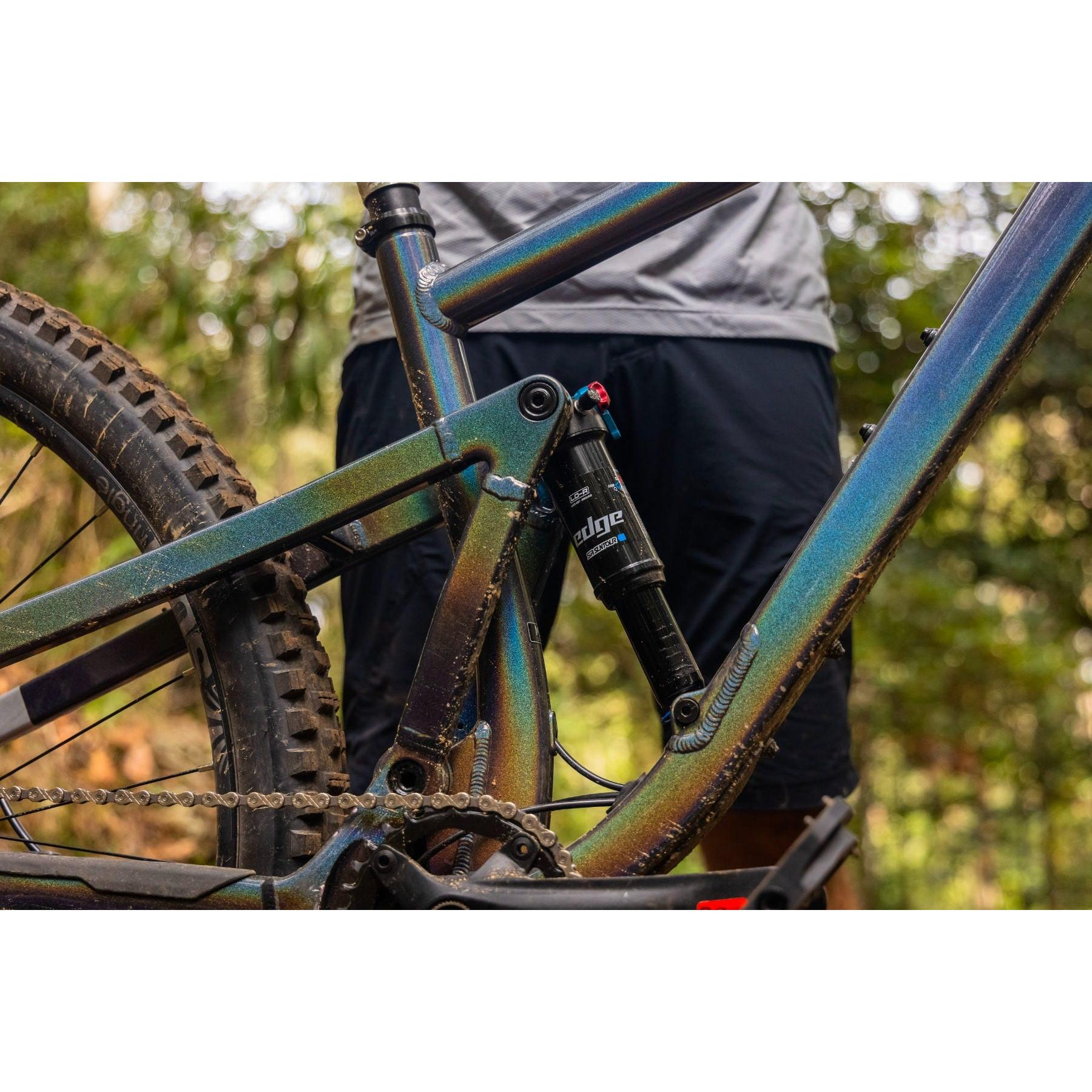 Silverback Slider MS Full Suspension Mountain Bike Rainbow Silver