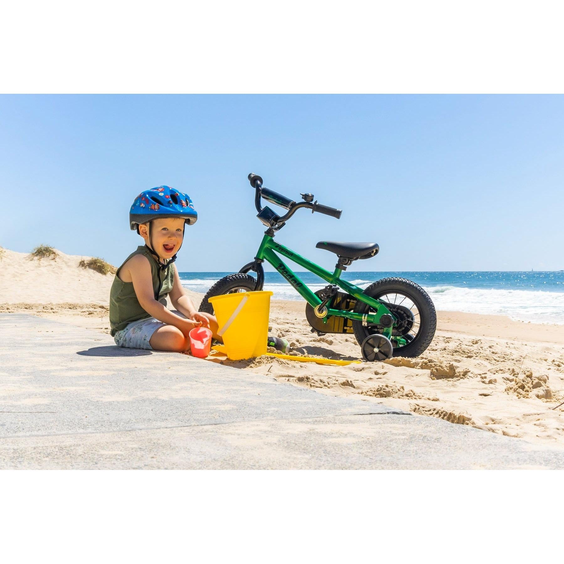 Pedal Sprout Steel Kids bike Green/Black
