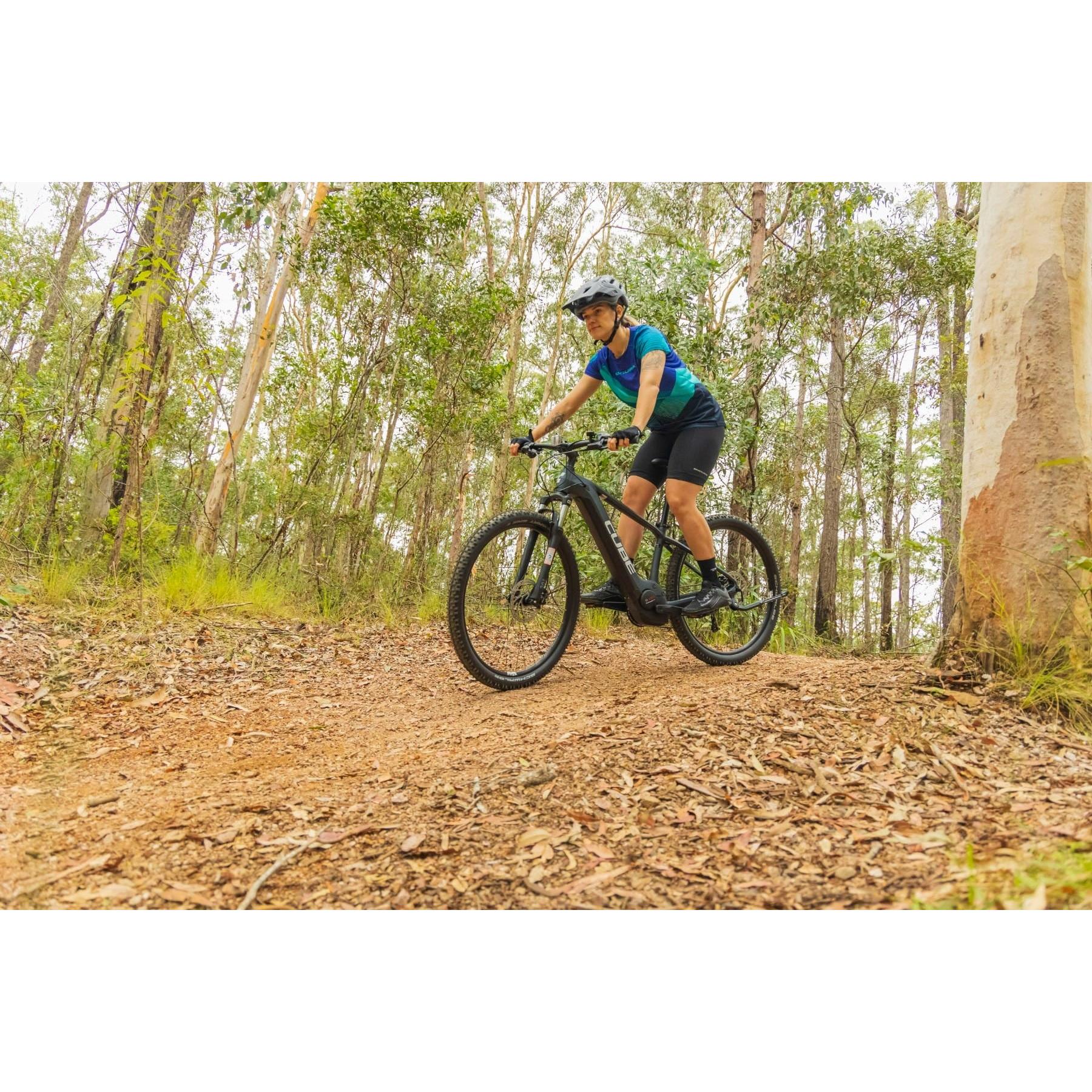 Cube Reaction Hybrid Performance 400 Electric Mountain Bike Grey (2022)