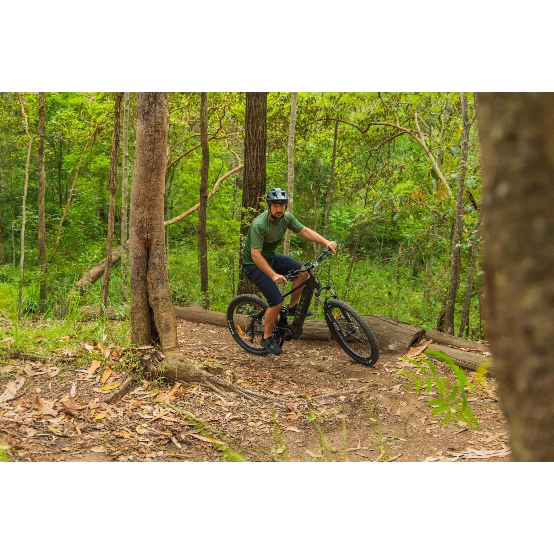 Pedal Titan Electric Dual Suspension Mountain Bike Black/Silver