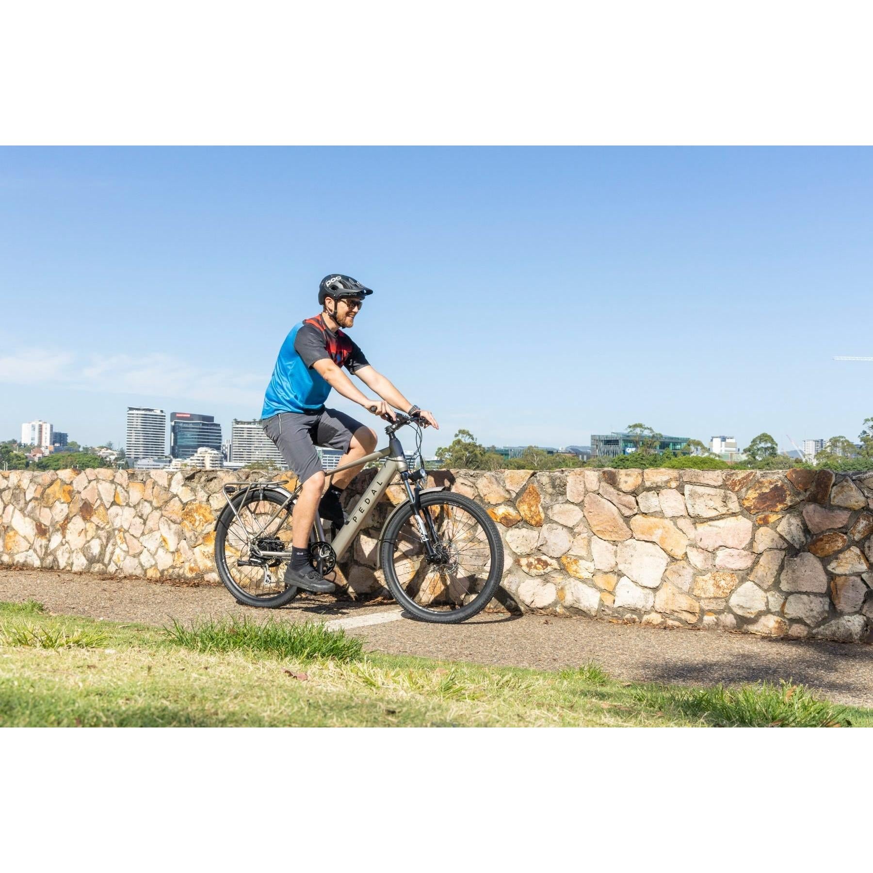 Pedal Galaxy Electric Hybrid Bike Silver