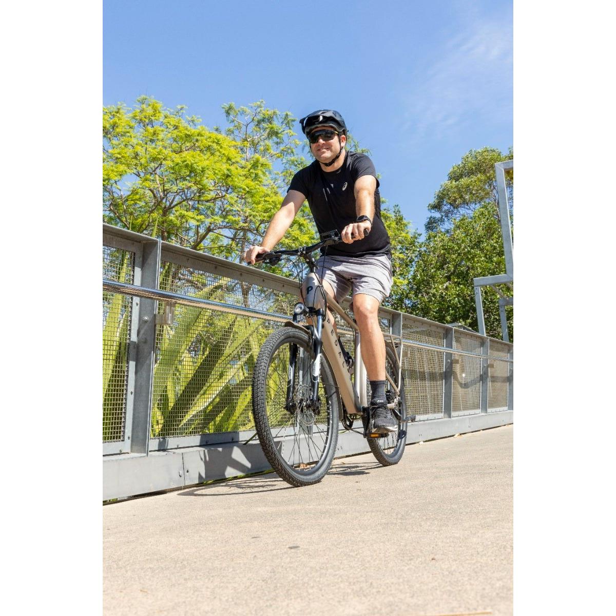 Pedal Galaxy Electric Hybrid Bike Silver
