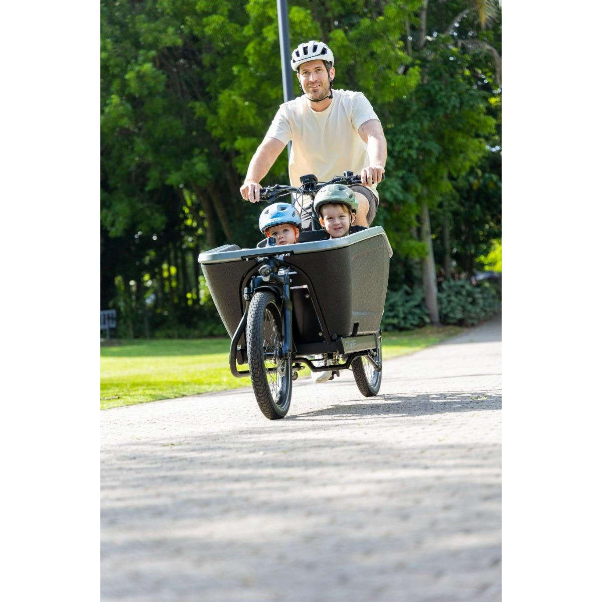 Cube Cargo Seat - Two Child Black