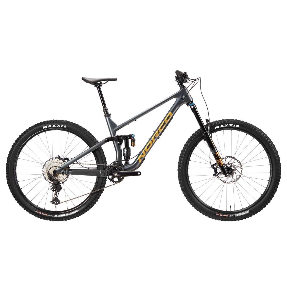 Norco Sight C2 Shimano Dual Suspension Mountain Bike 27.5'' Grey/Gold