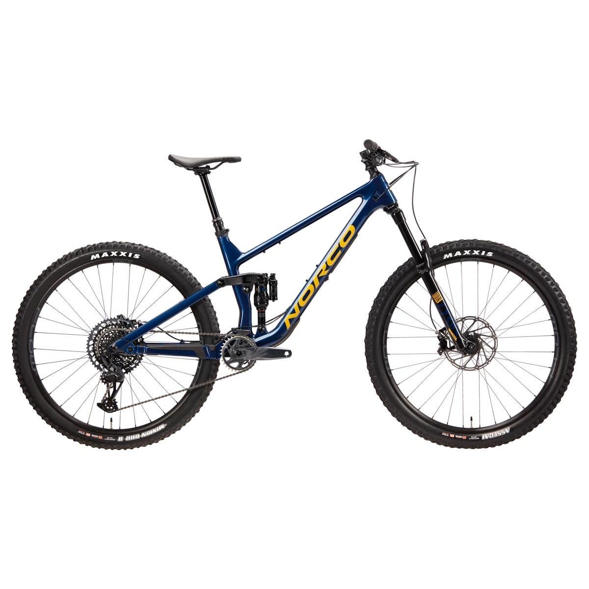 Norco Sight C2 SRAM Dual Suspension Mountain Bike 29'' Blue/Orange