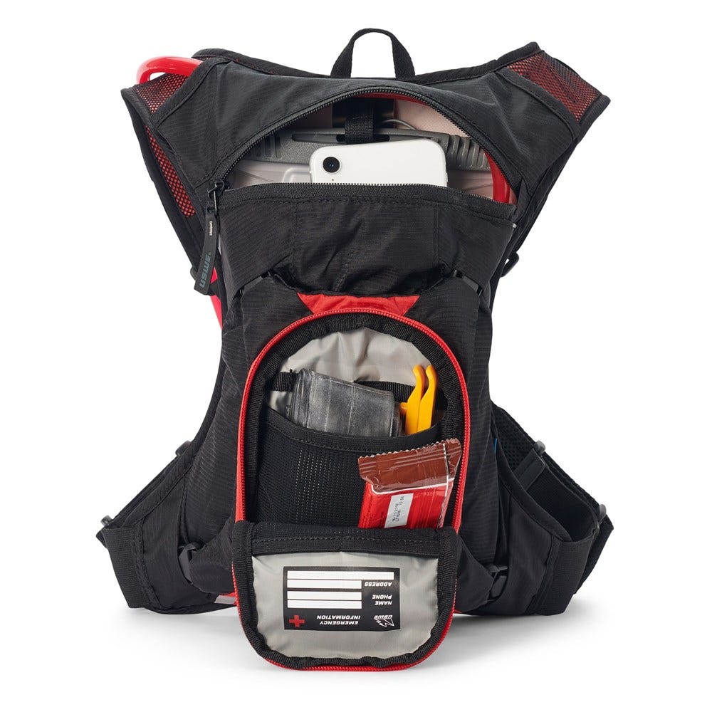 USWE 21 Epic 3 Hydration Pack 2.0L Black/Red