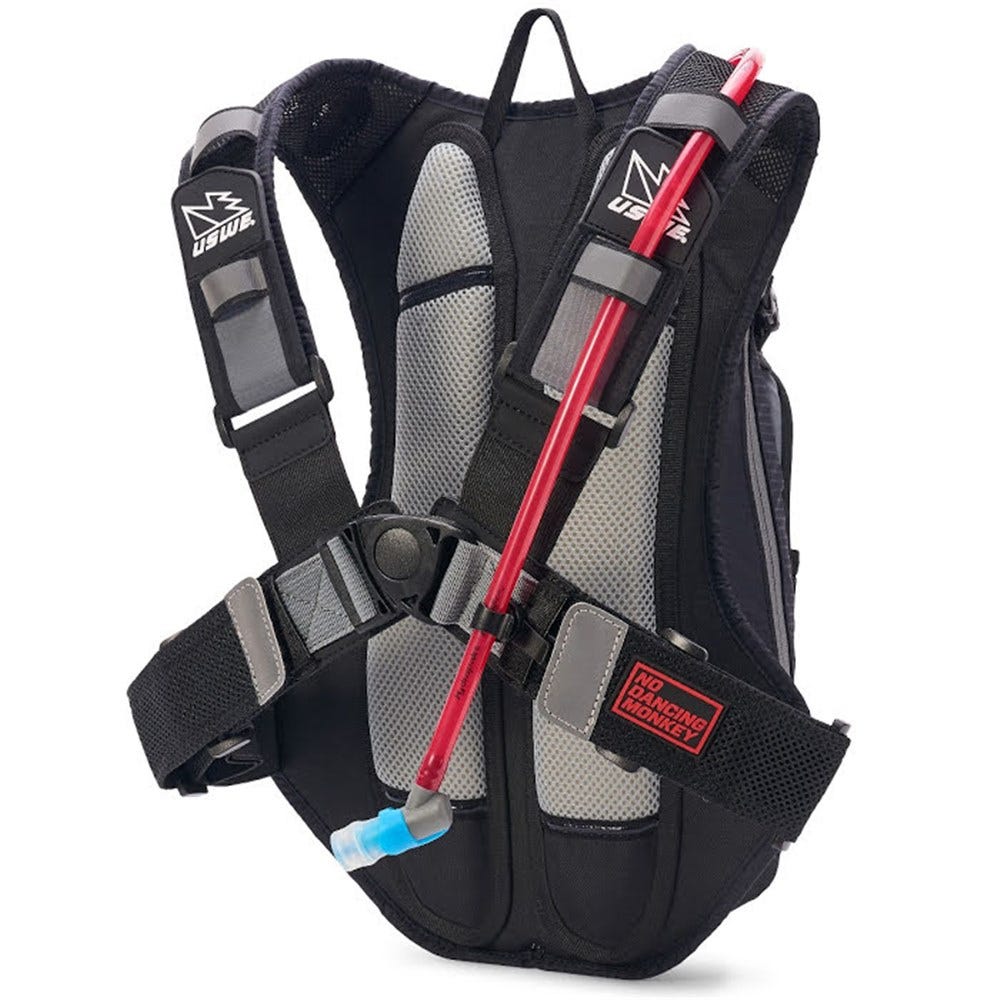 USWE 21 Airborne 9 Elite Hydration Pack 3.0L Black/Grey
