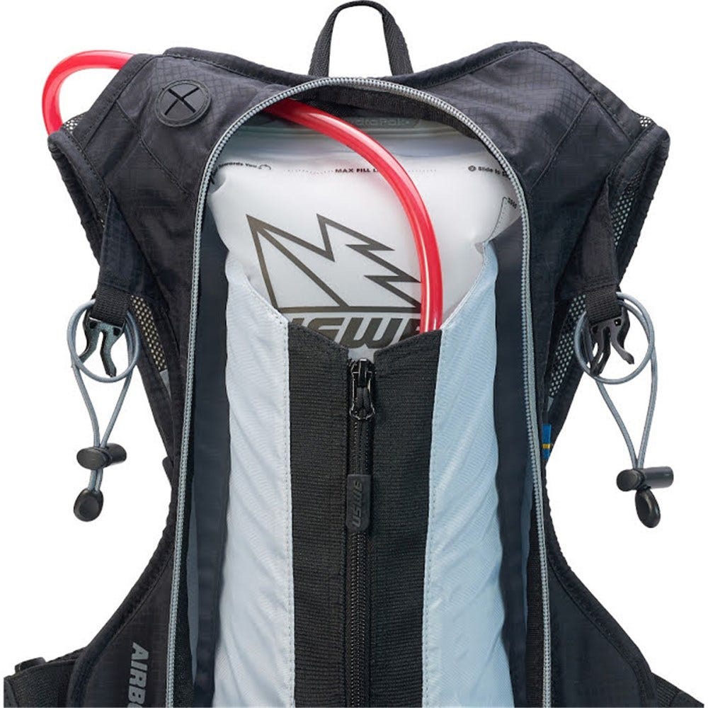 USWE 21 Airborne 9 Elite Hydration Pack 3.0L Black/Grey