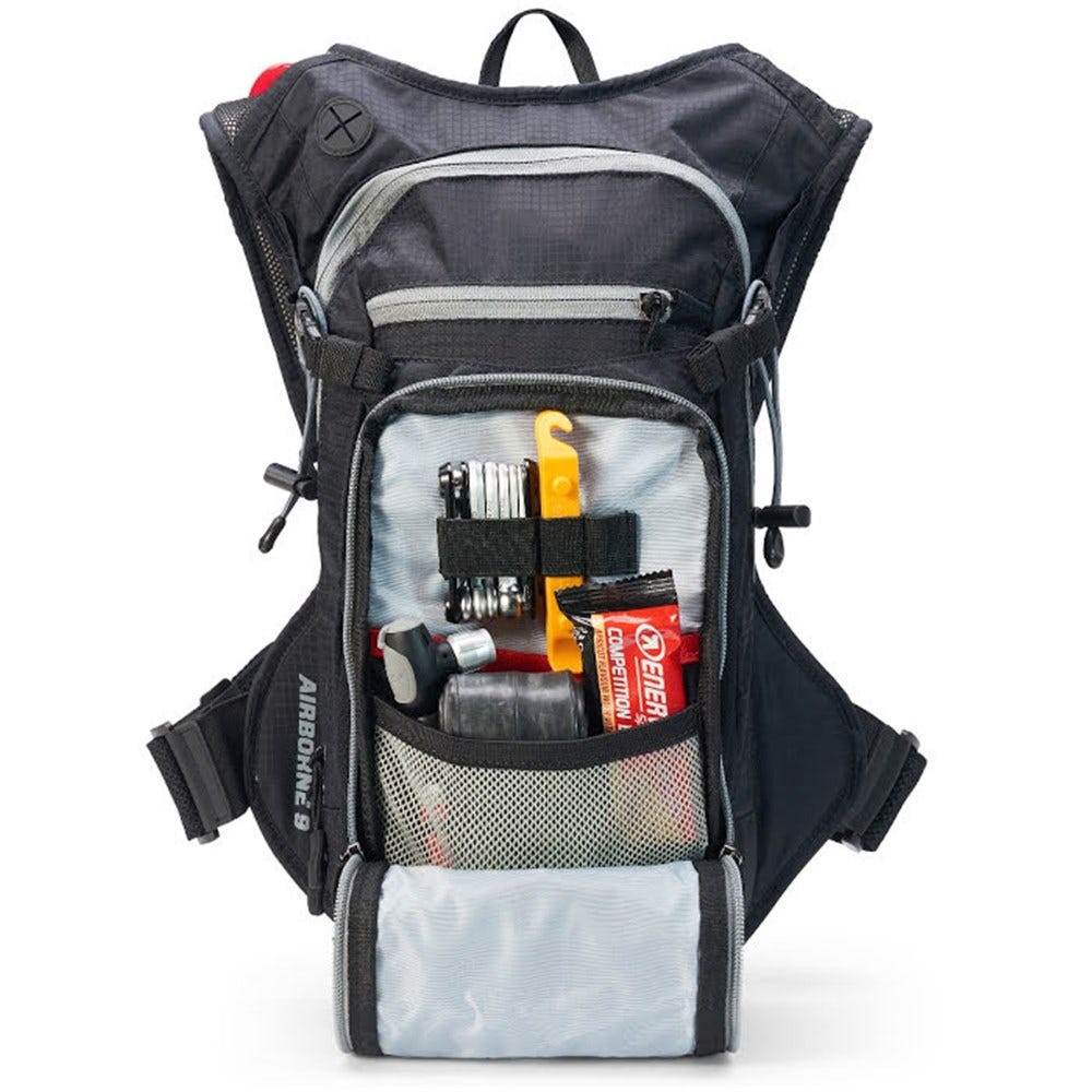 USWE 21 Airborne 9 Elite Hydration Pack 3.0L Black/Grey
