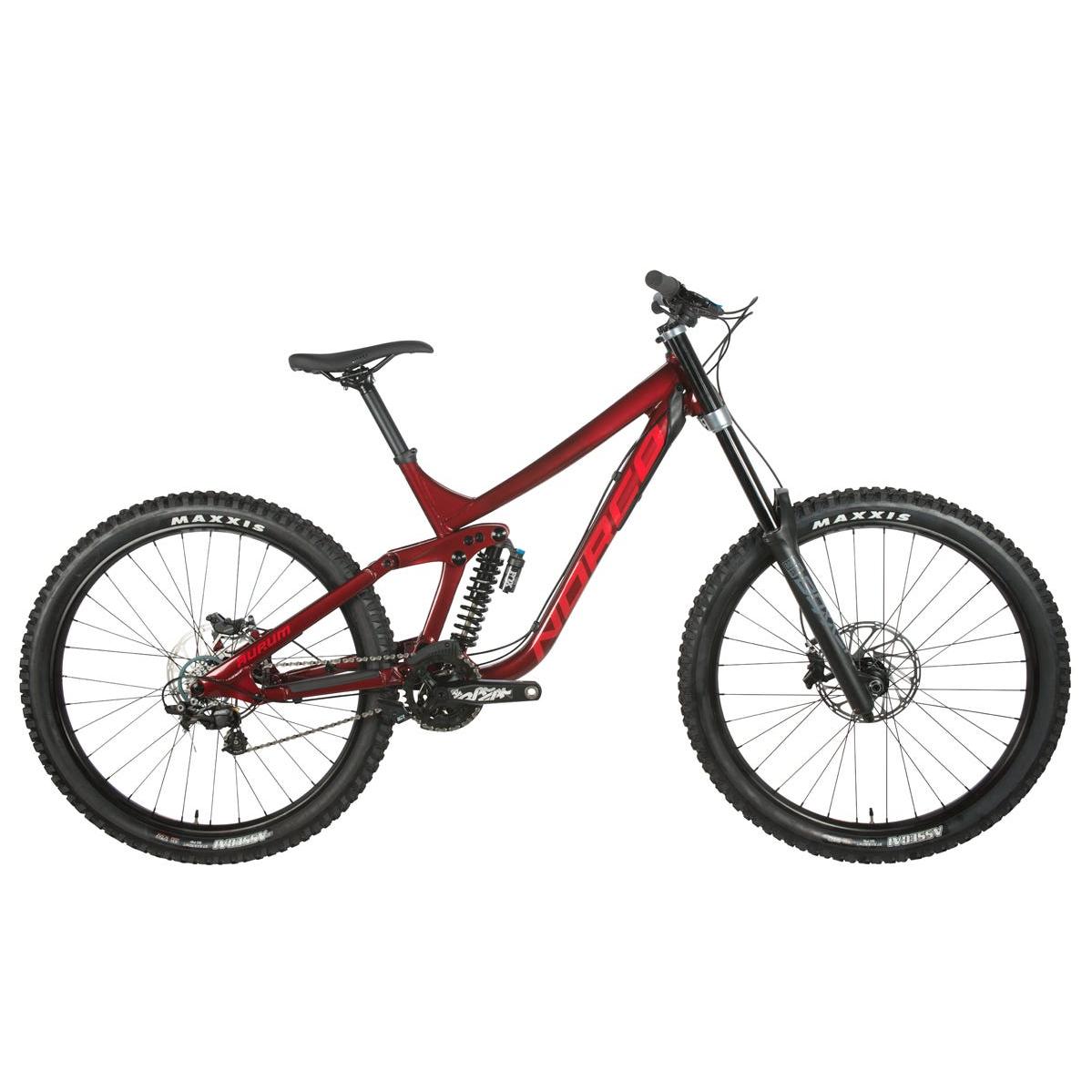 Norco Aurum A1 Downhill Mountain Bike Blood Candy Red/Apple Red (2020)