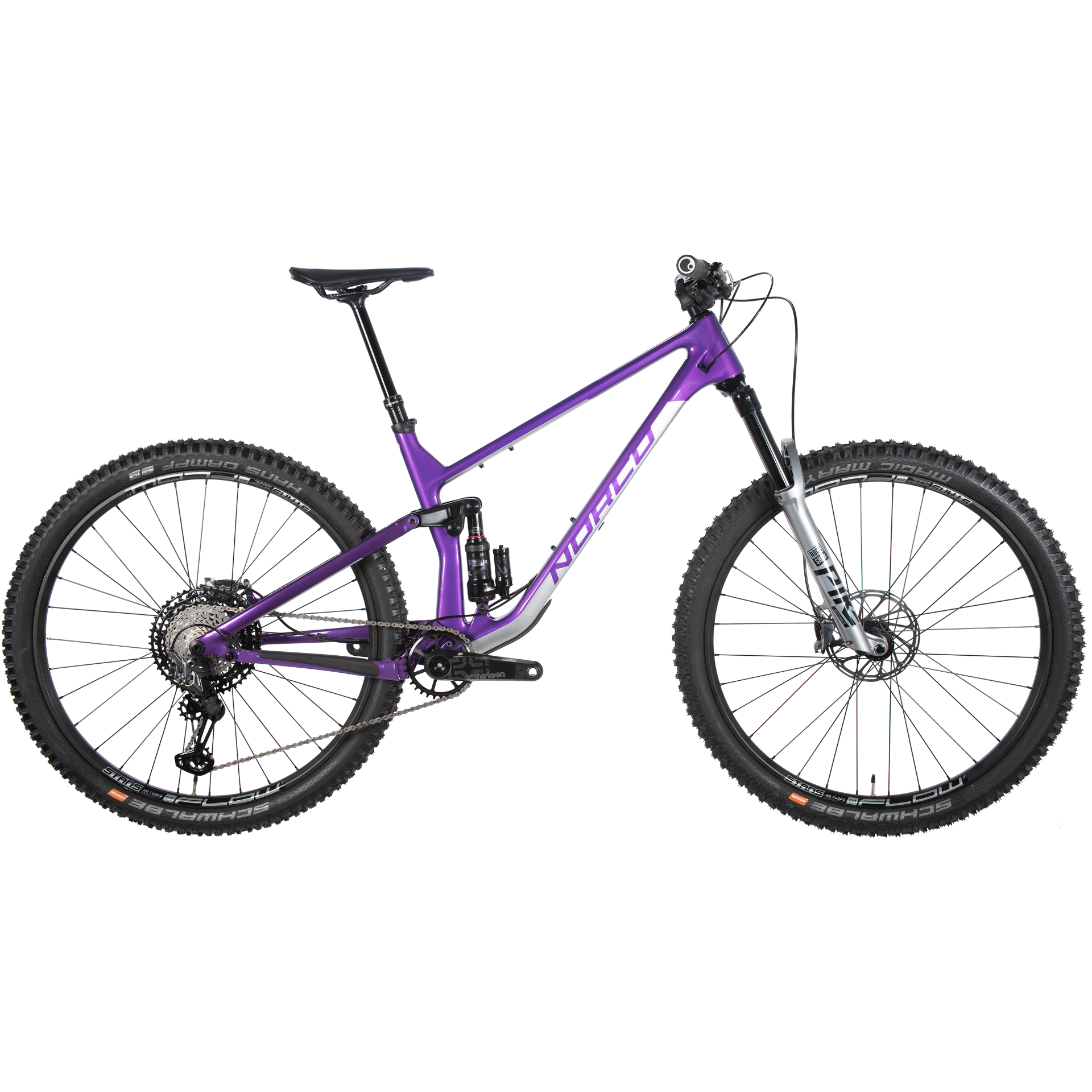 Norco Optic C1 Mountain Bike Purple/Charcoal