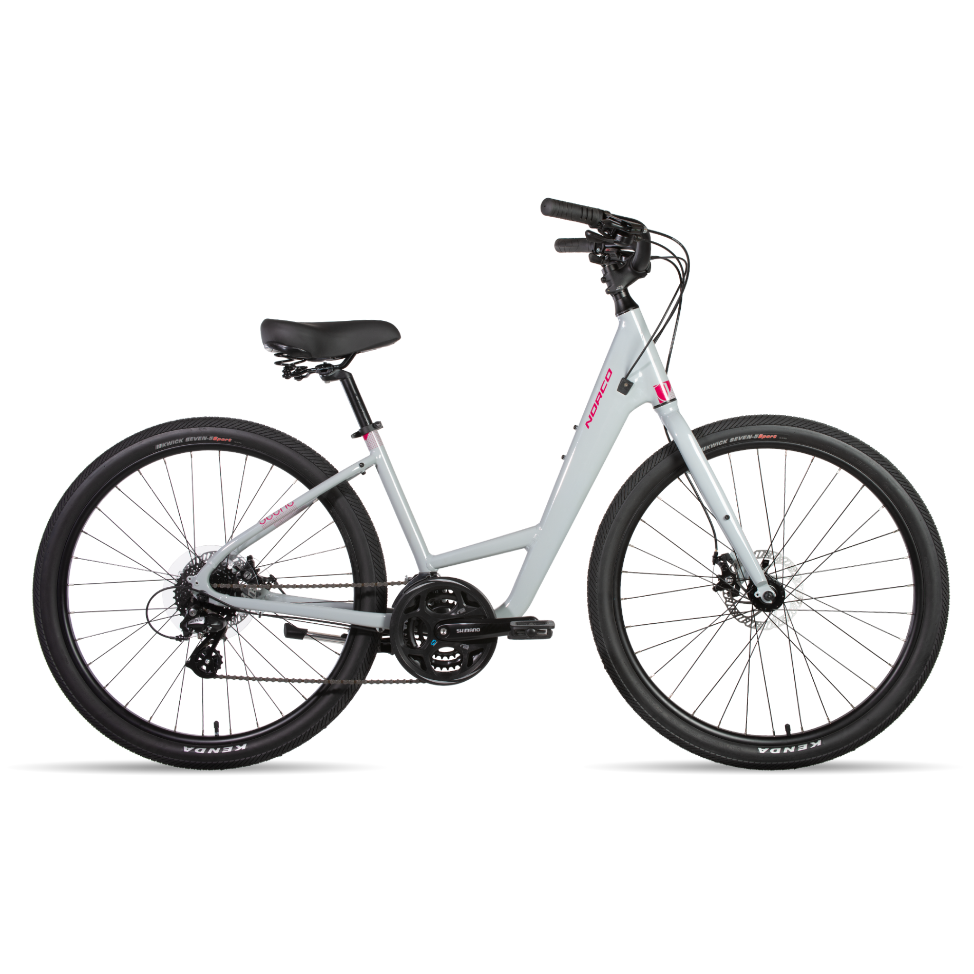 Norco Scene 2 Hybrid Bike Concrete/Fuschia (2019)