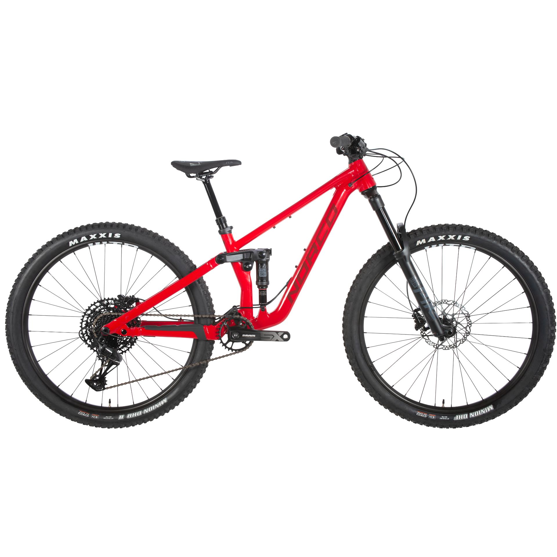 Norco Sight Youth 27.5 FS Mountain Bike Candy Apple Red/Blood Red