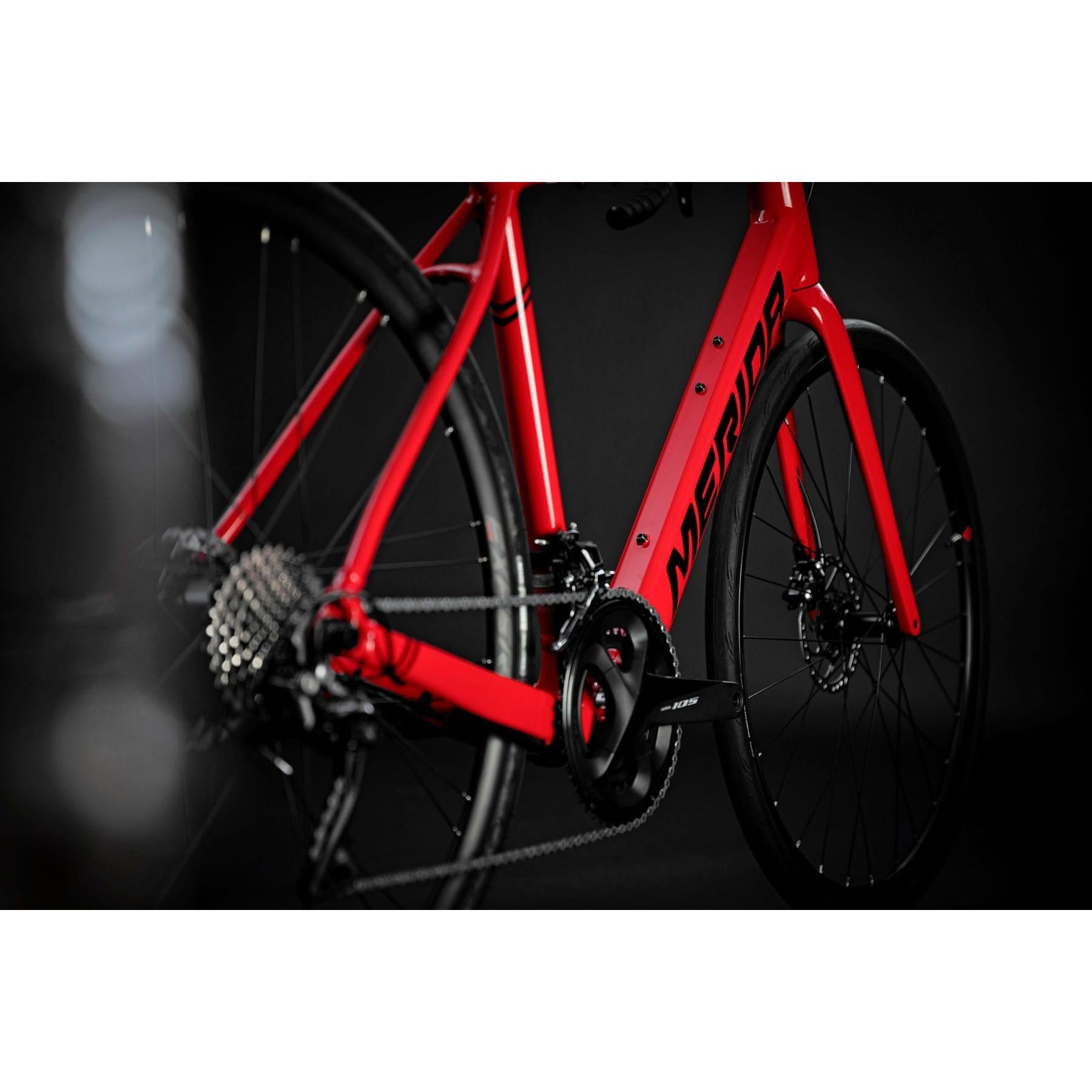 Merida eScultura 400 Electric Road Bike Race Red/Black