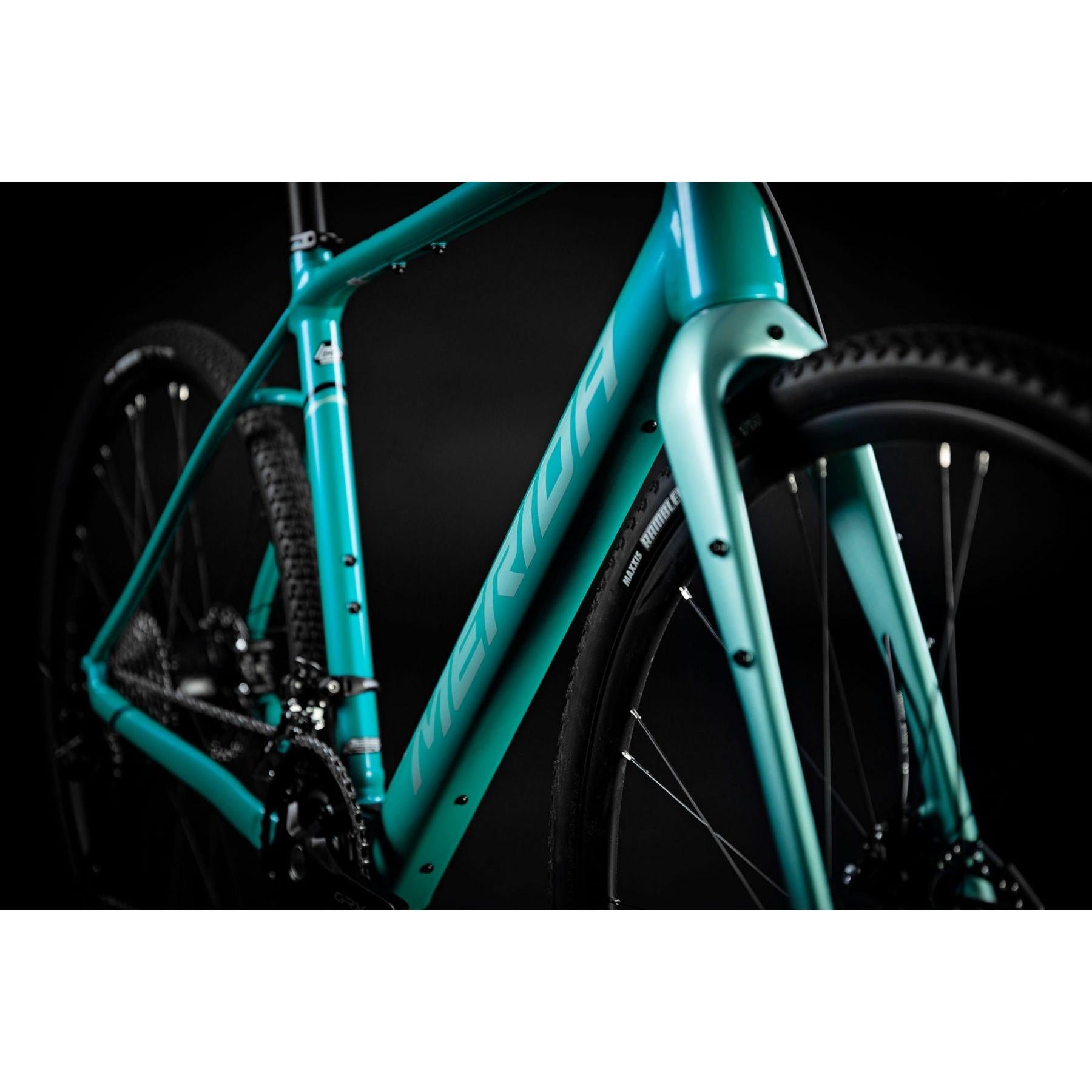 Merida eSilex 400 Electric Gravel Bike Teal Light/Teal Black