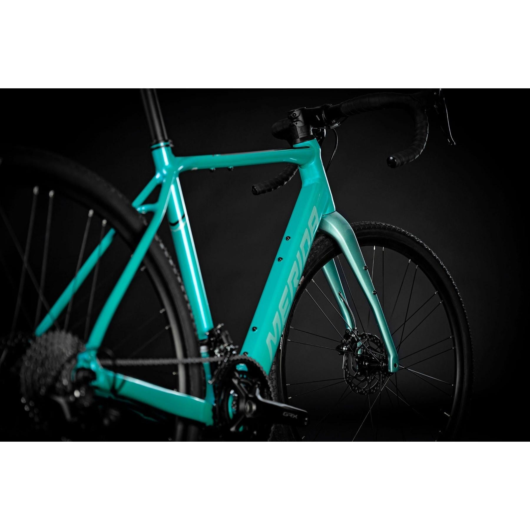 Merida eSilex 400 Electric Gravel Bike Teal Light/Teal Black