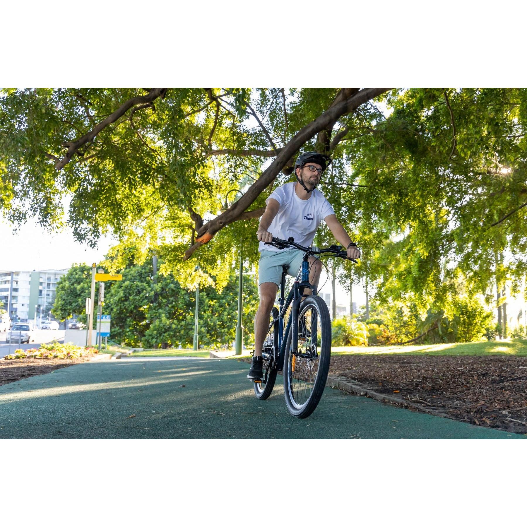 Pedal Jaguar 29'' Electric Mountain Bike Blue