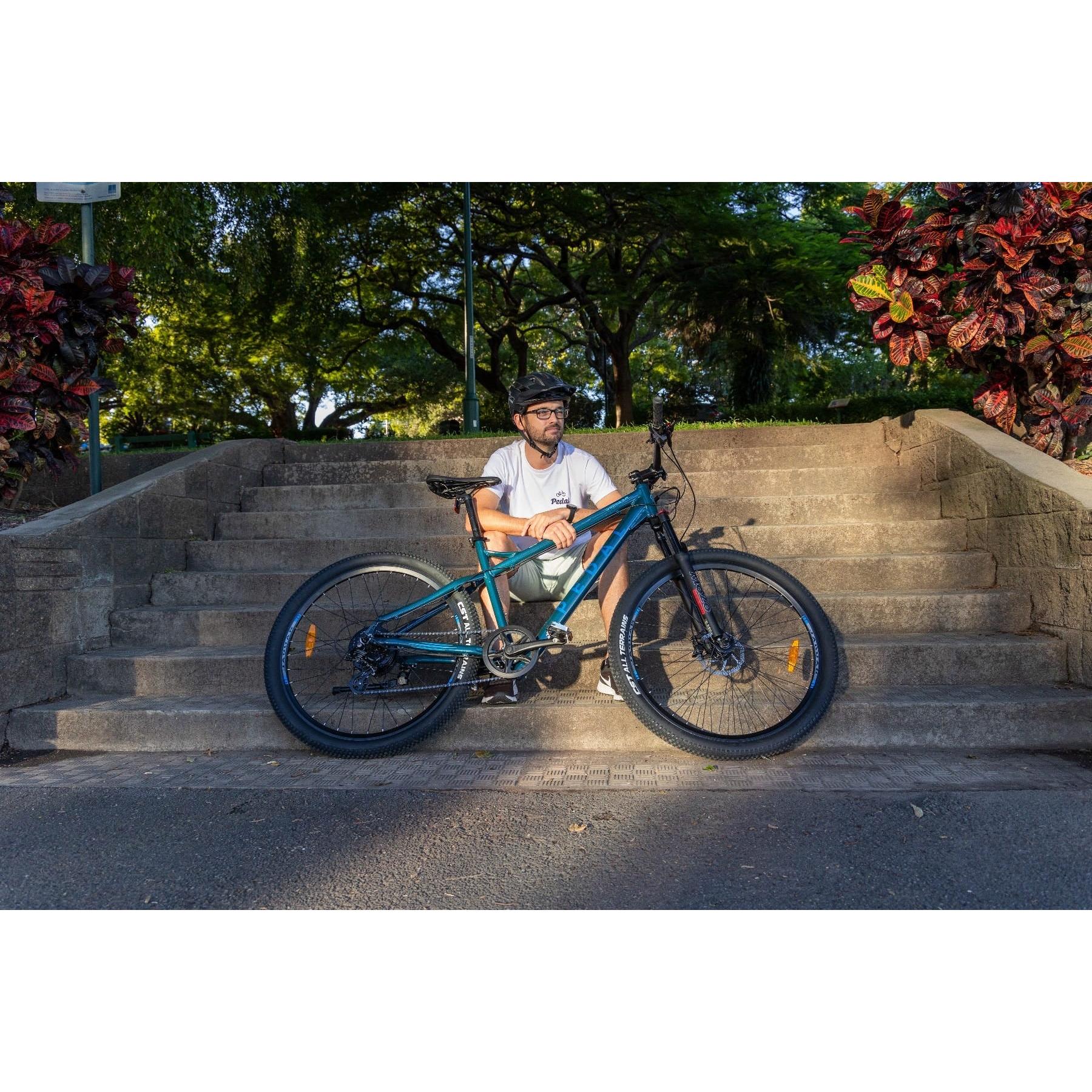 Pedal Jaguar 29'' Electric Mountain Bike Blue