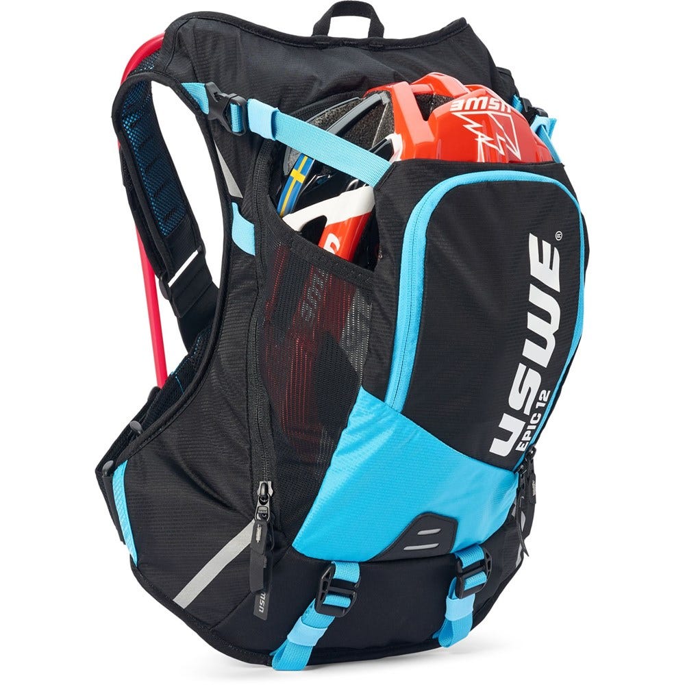 USWE 21 Epic 12 Hydration Pack 3.0L Black/Blue Horizon