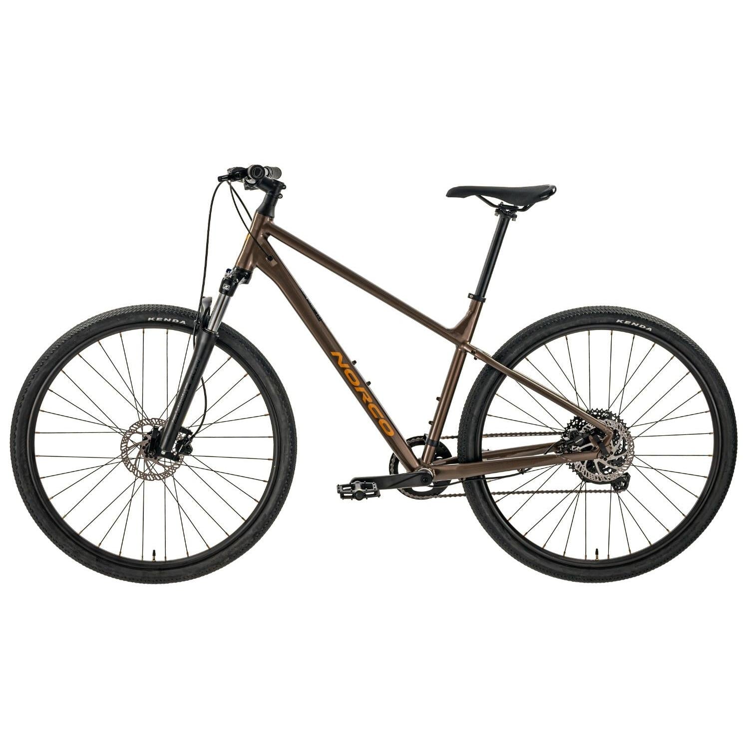 Norco XFR 1 Hybrid Bike Brown/Copper (2021)