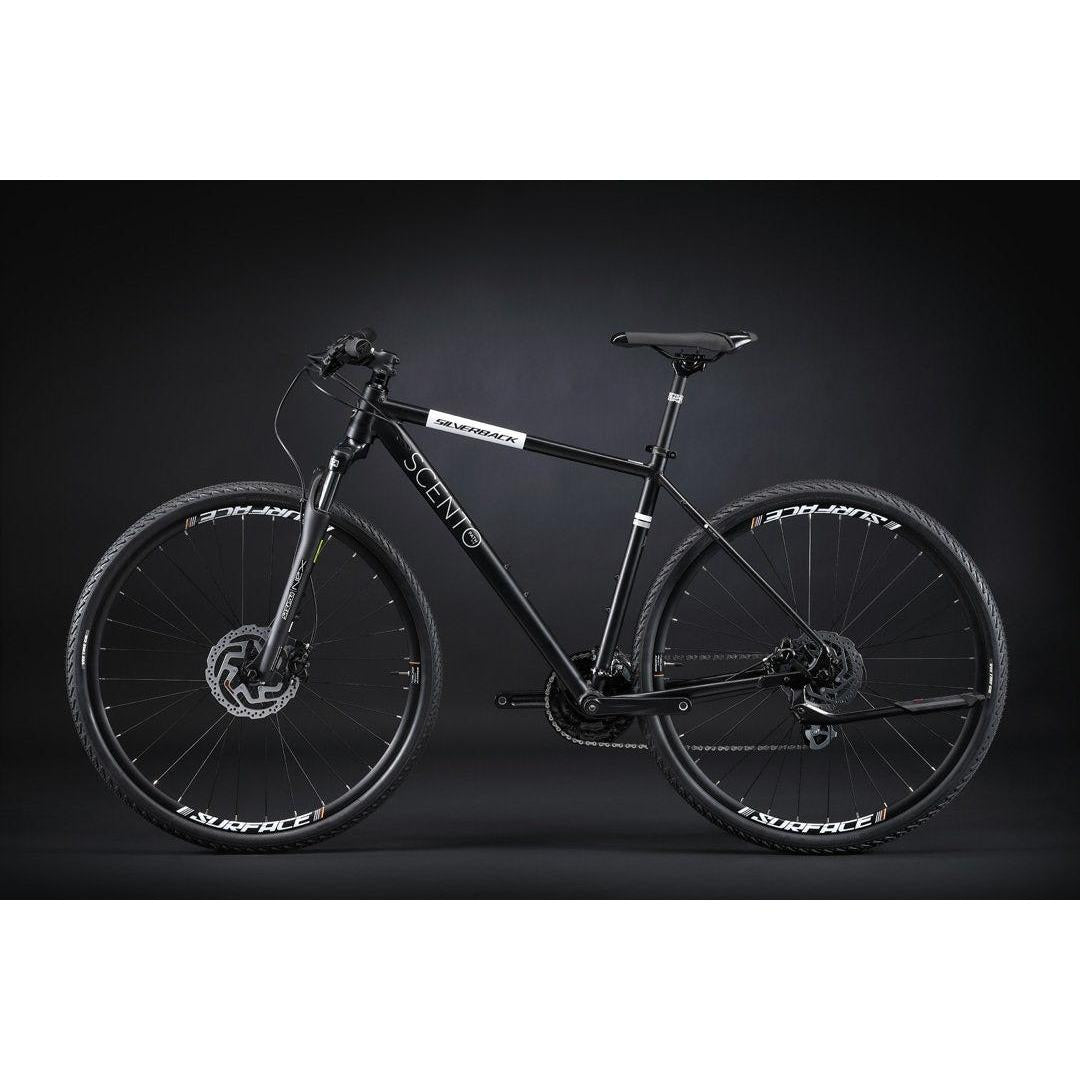 Silverback Scento Path HD Hybrid Bike Black/Silver
