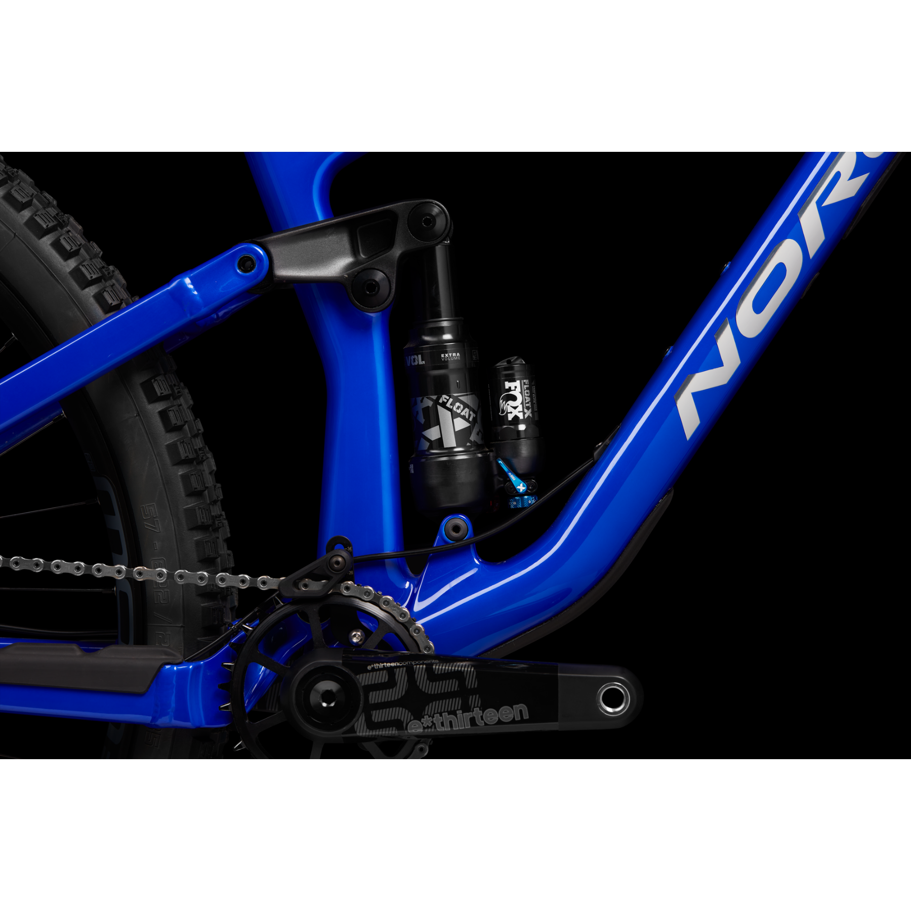 Norco Optic C1 Mountain Bike Blue/Chrome