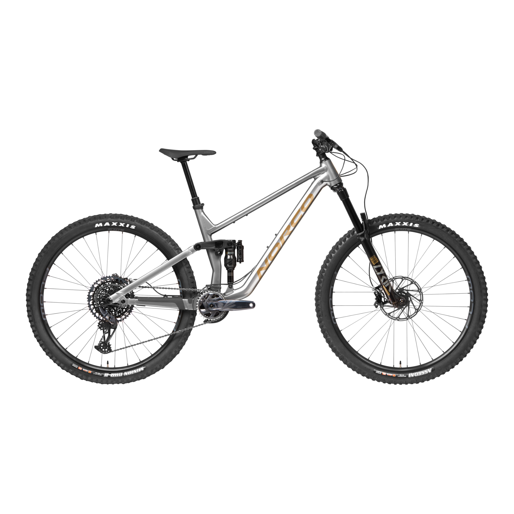Norco Sight A1 Dual Suspension Mountain Bike 27.5 '' Grey/Gold