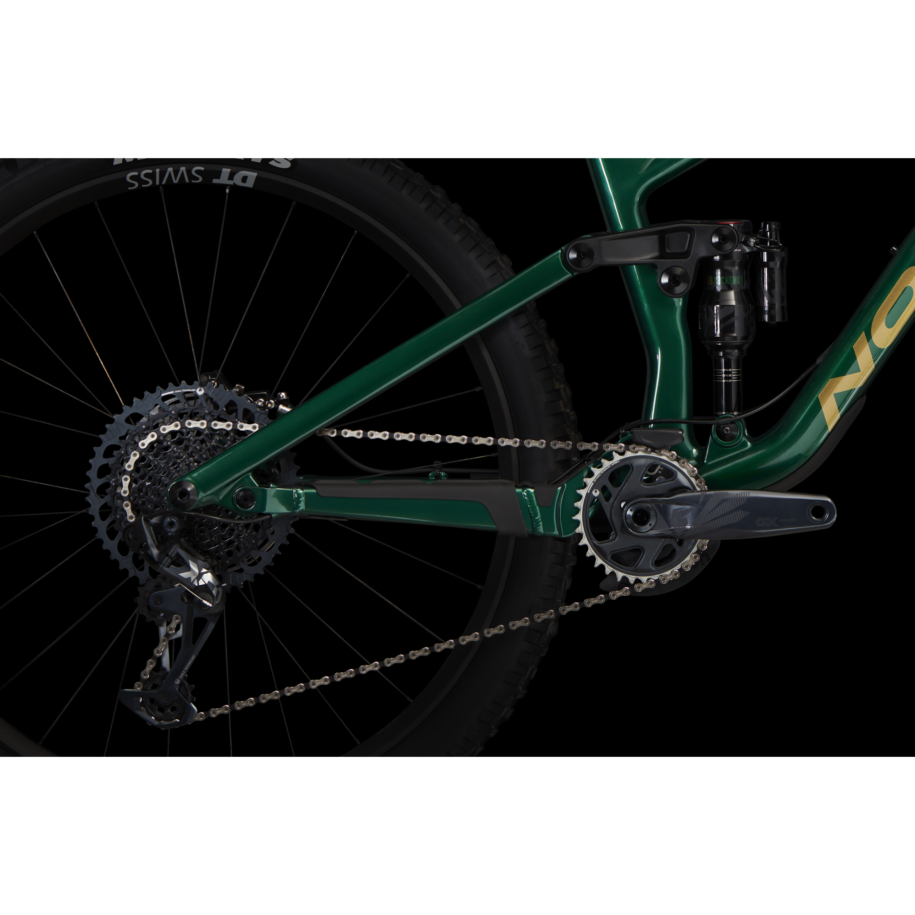 Norco Sight C1 Dual Suspension Mountain Bike 27.5'' Green/Copper