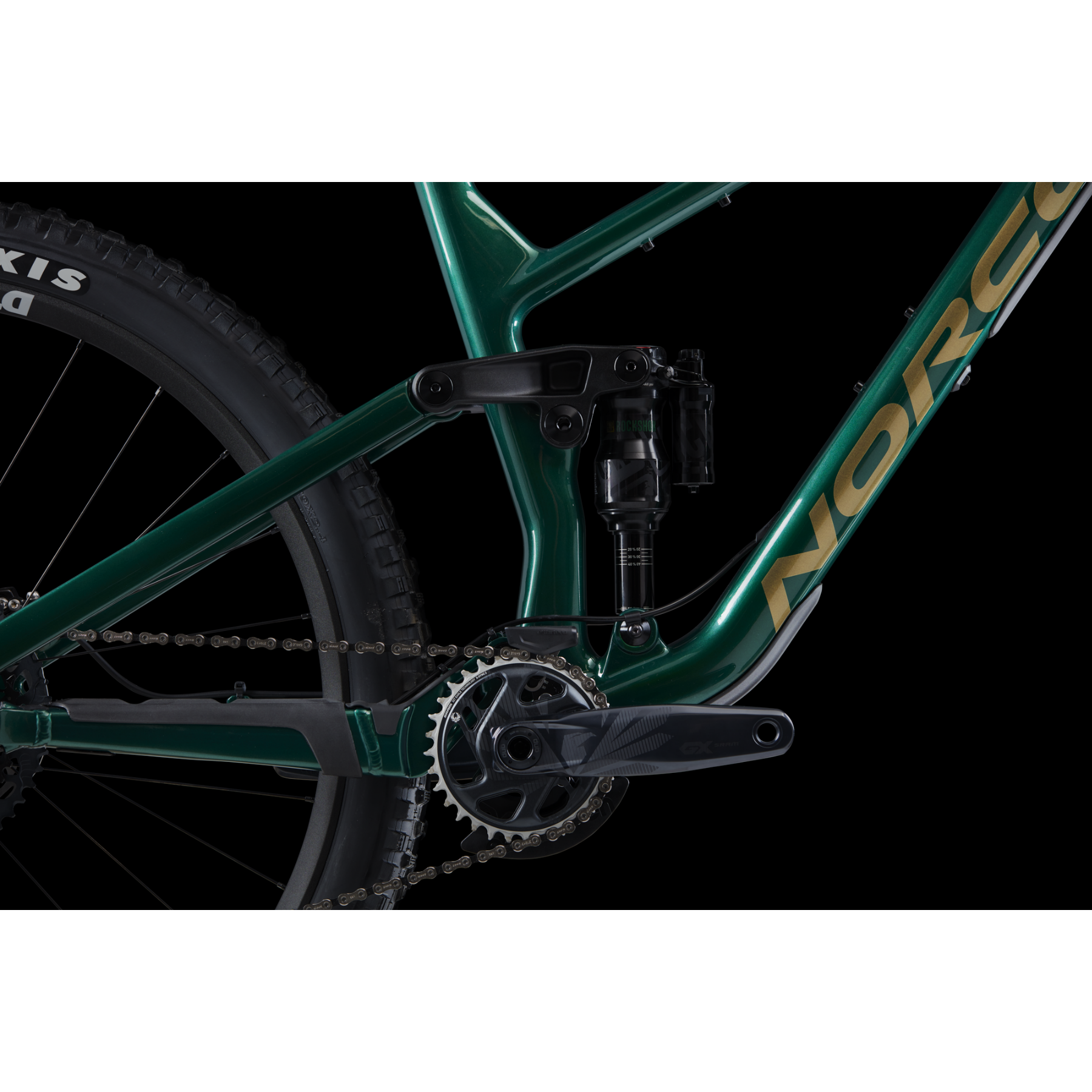 Norco Sight C1 Dual Suspension Mountain Bike 27.5'' Green/Copper