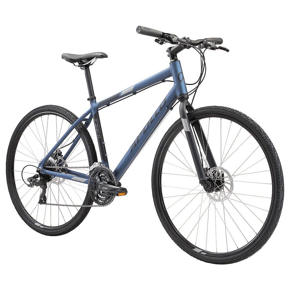 Apollo Trace 20 Flat Bar Road Bike Slate/Black